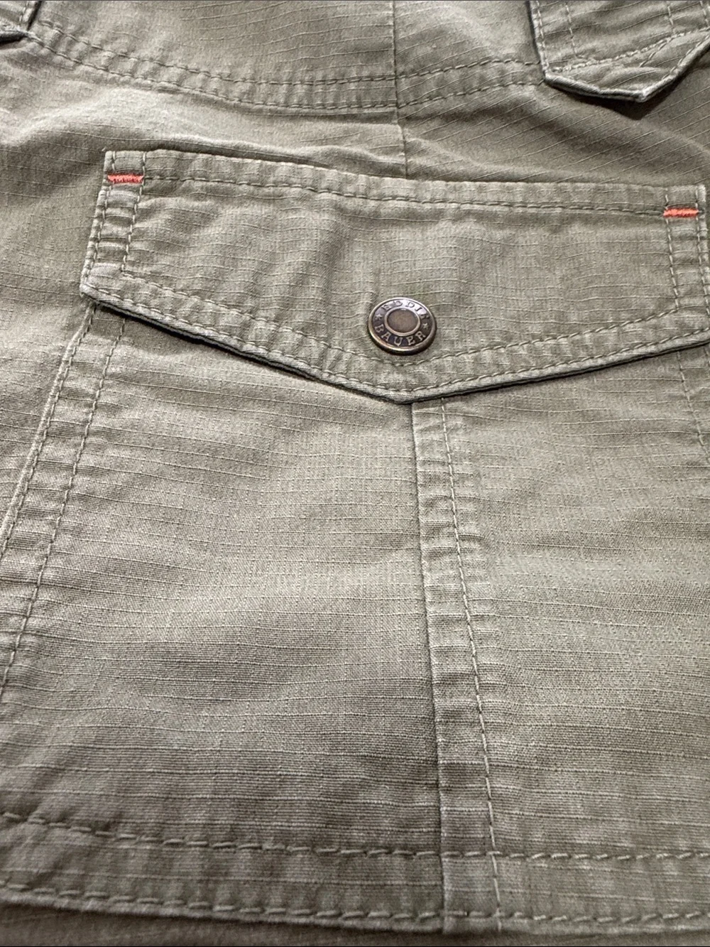 Eddie Bauer Olive Green Cargo Shorts - Picture 7 of 7